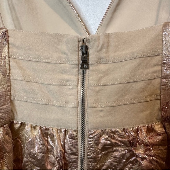 NWT Alice + Olivia Foley Party Mini Dress in Rose Gold Size 8 - Picture 12 of 12